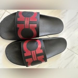 Salvatore Ferragamo Flip Flop Black 10